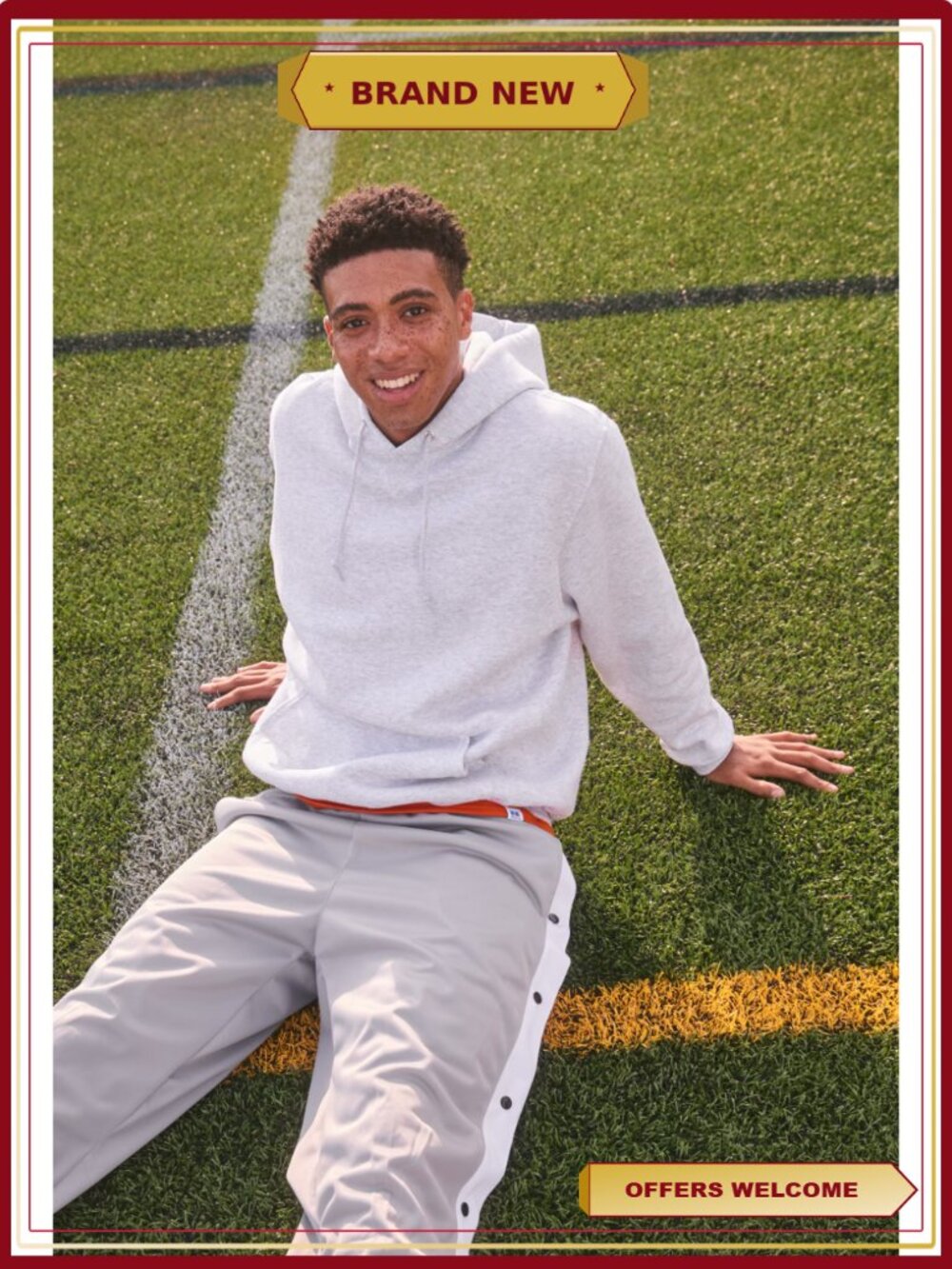Men's Fleece Hoodie - Dri-Power Moisture Wicking, Mid-Weight Pullover Sweatshirt - Picture 6 of 8